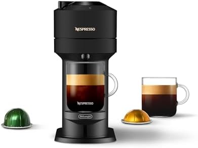 Nespresso Vertuo Next Coffee and Espresso Maker by De'Longhi, Matte Black